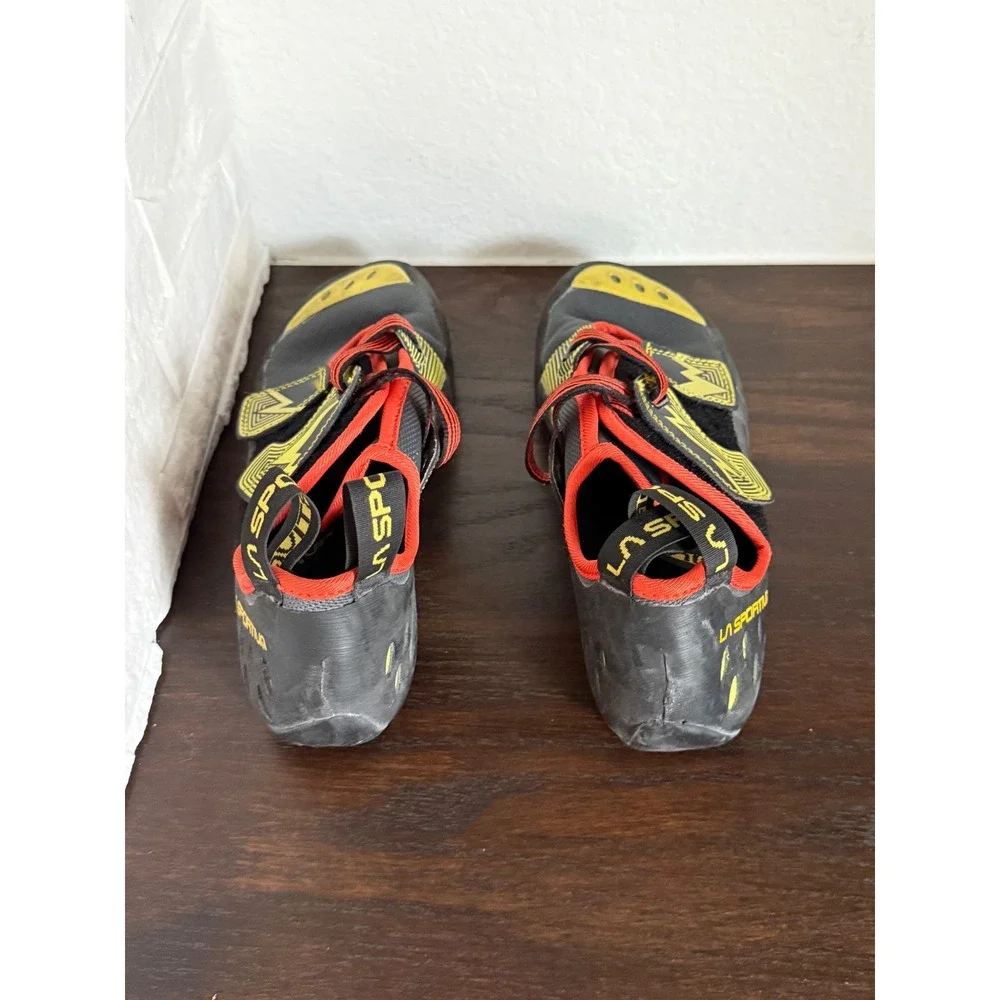 La Sportiva OxyGym Climbing Shoes Carbon Flame EUR 45 US Men 11.5